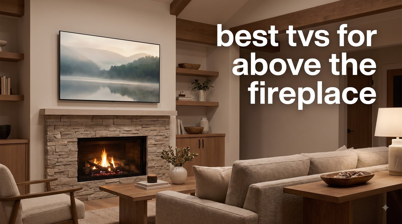 best tvs for above the fireplace