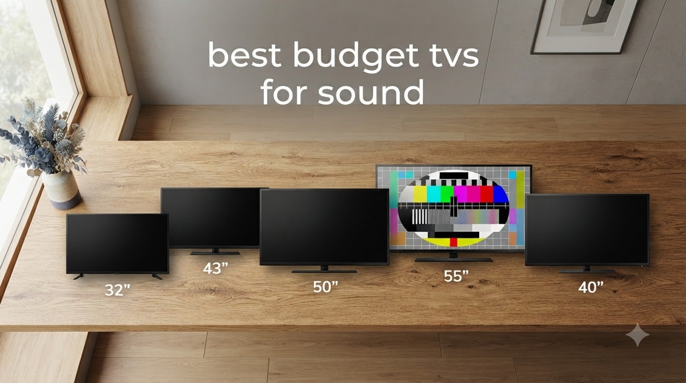 best budget tvs for sound