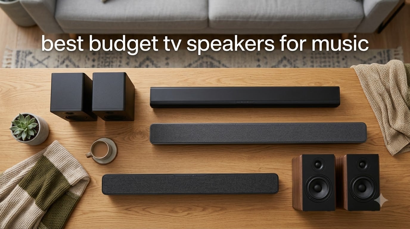 best budget tv speakers for music