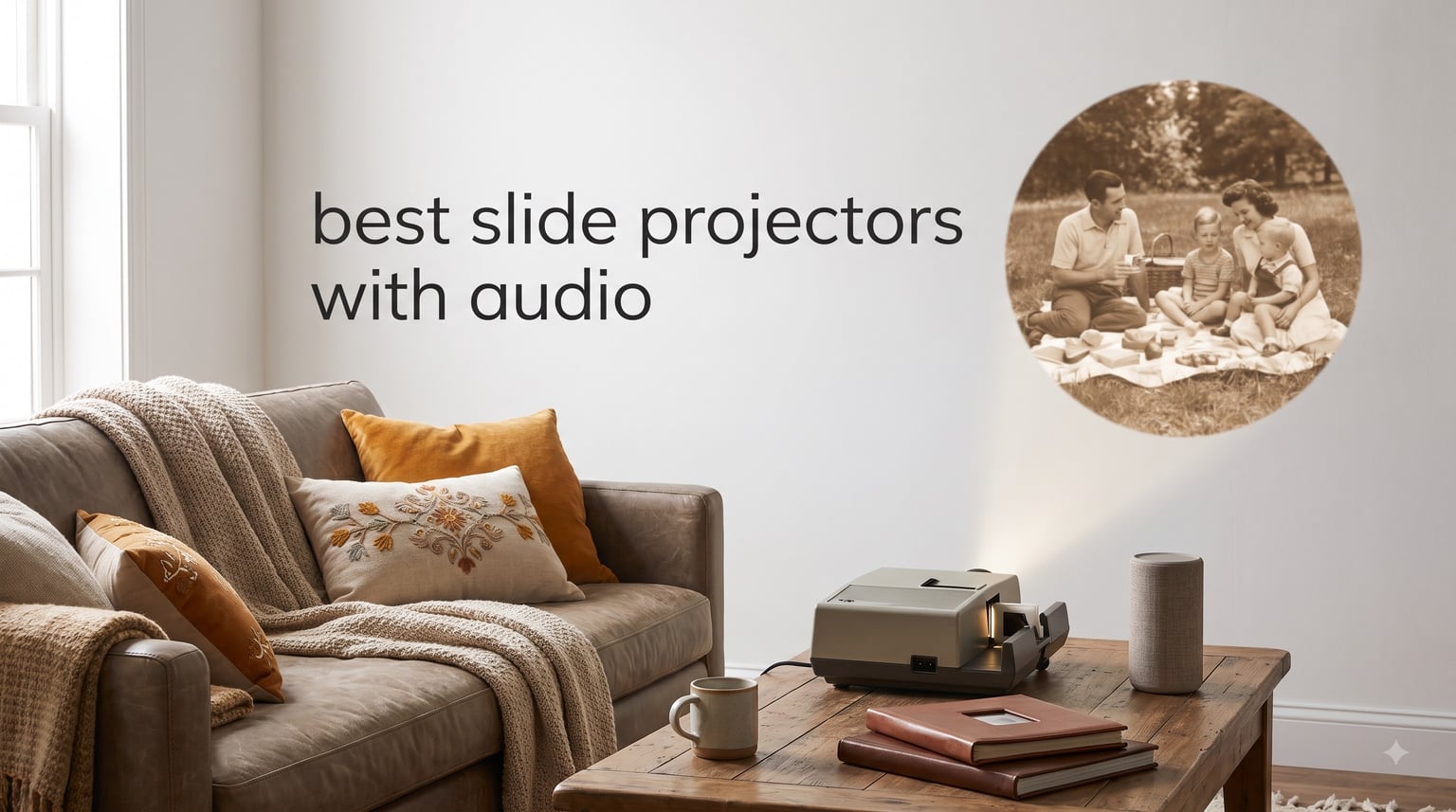 best slide projectors with audio