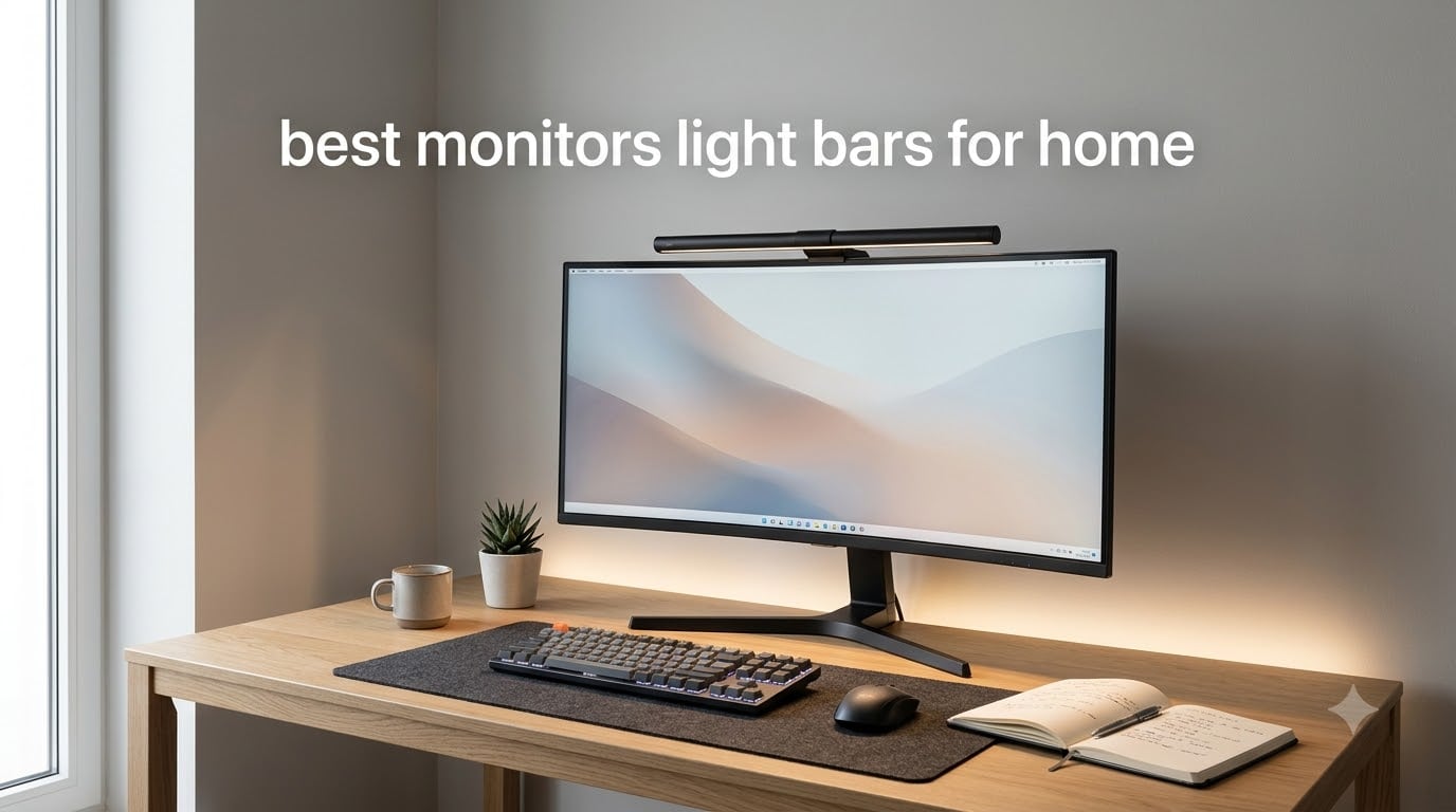 best monitors light bars for home