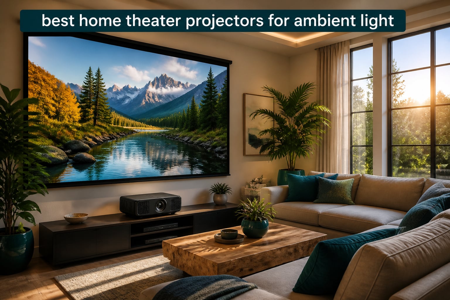 best home theater projectors for ambient light