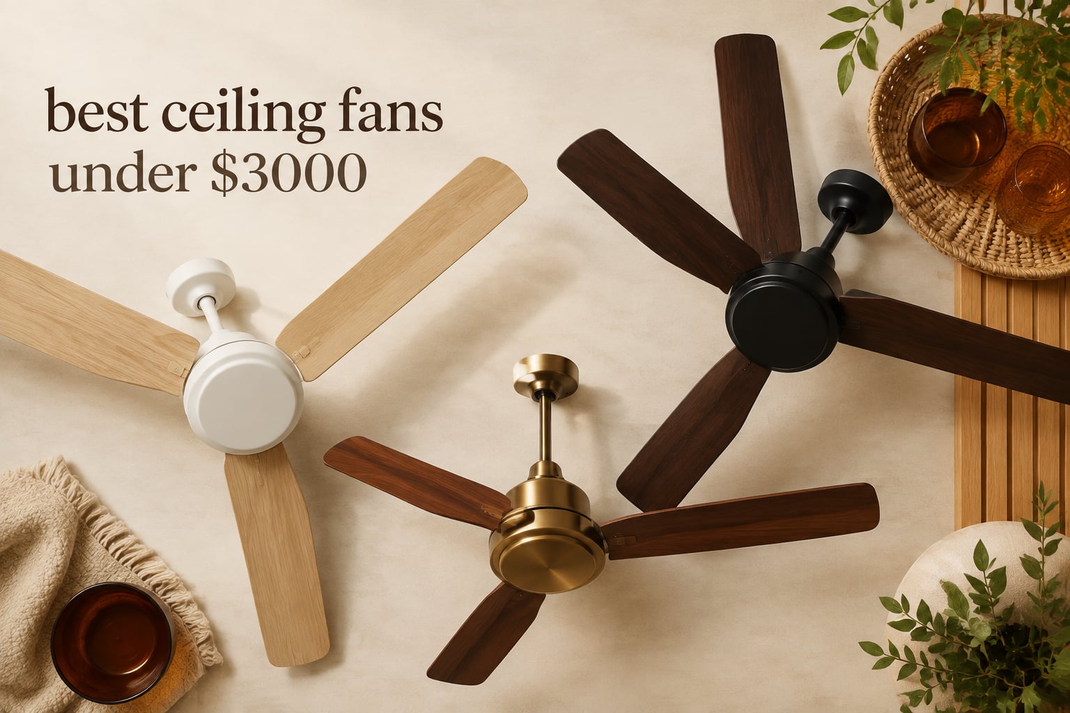 best ceiling fans under $3000