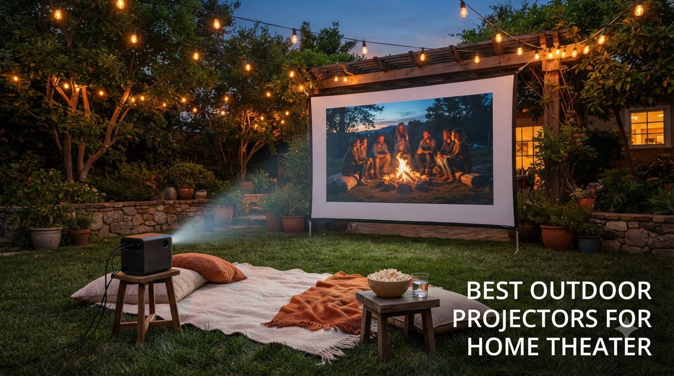 best outdoor projectors for home theater