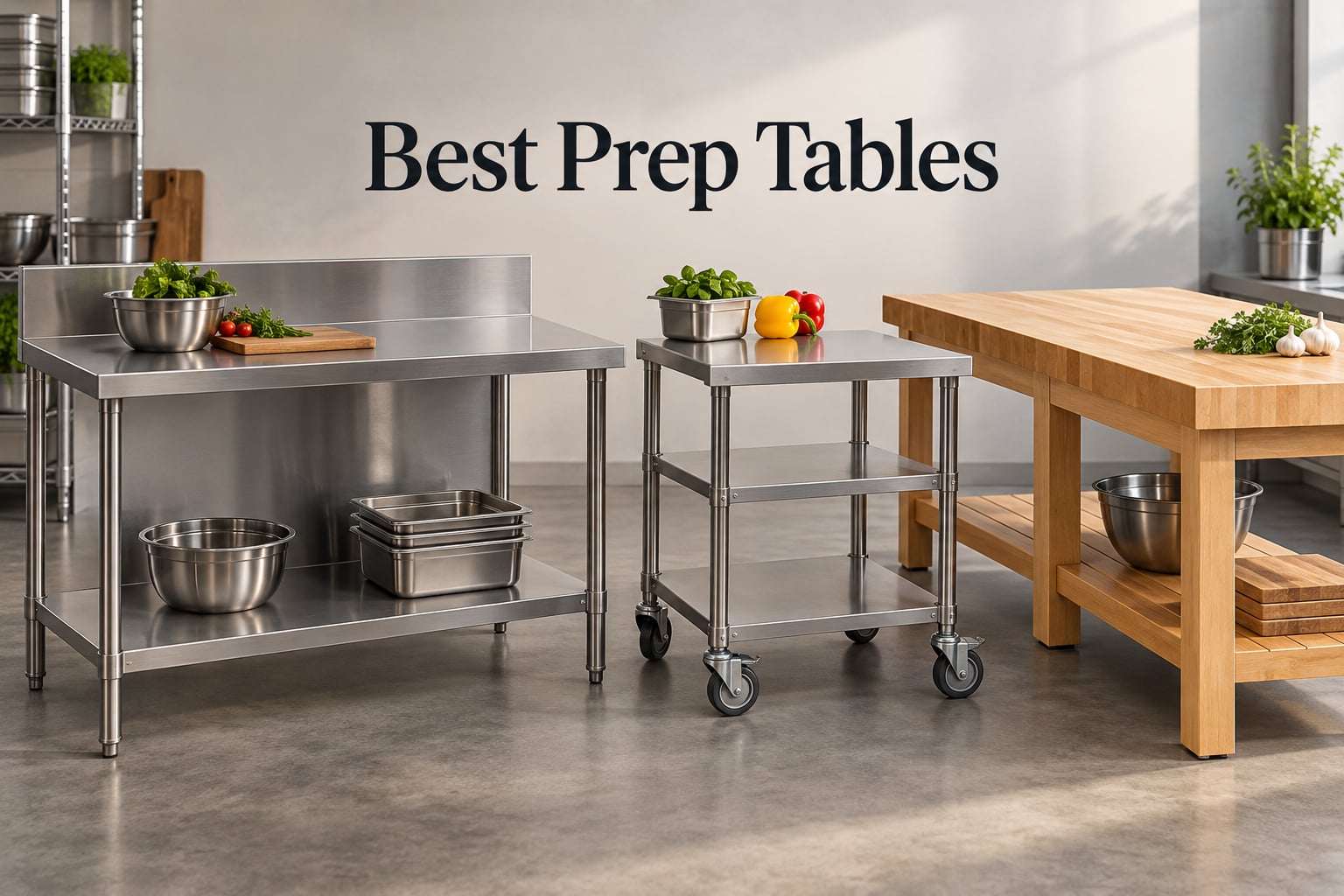Best Prep Tables