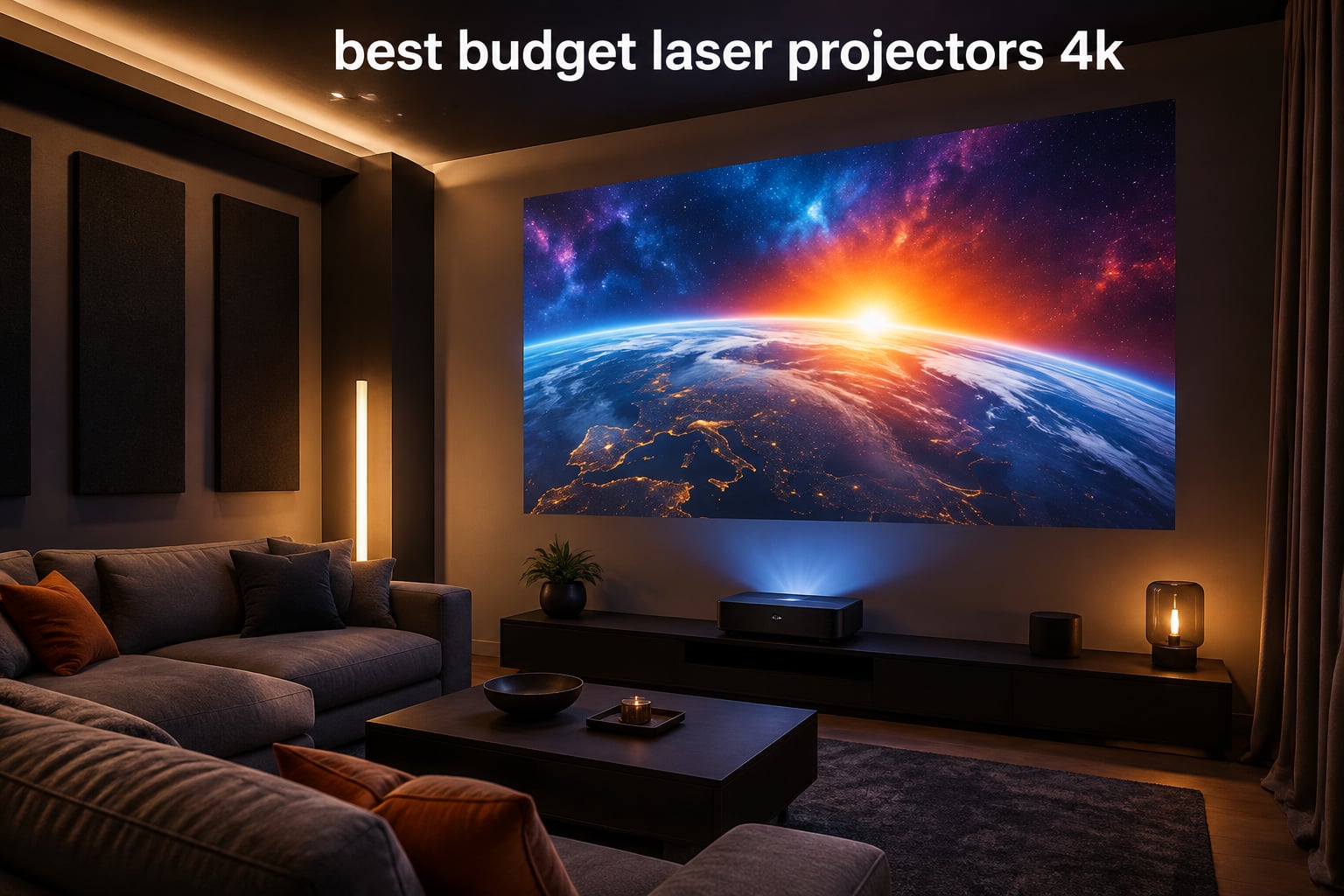 best budget laser projectors 4k