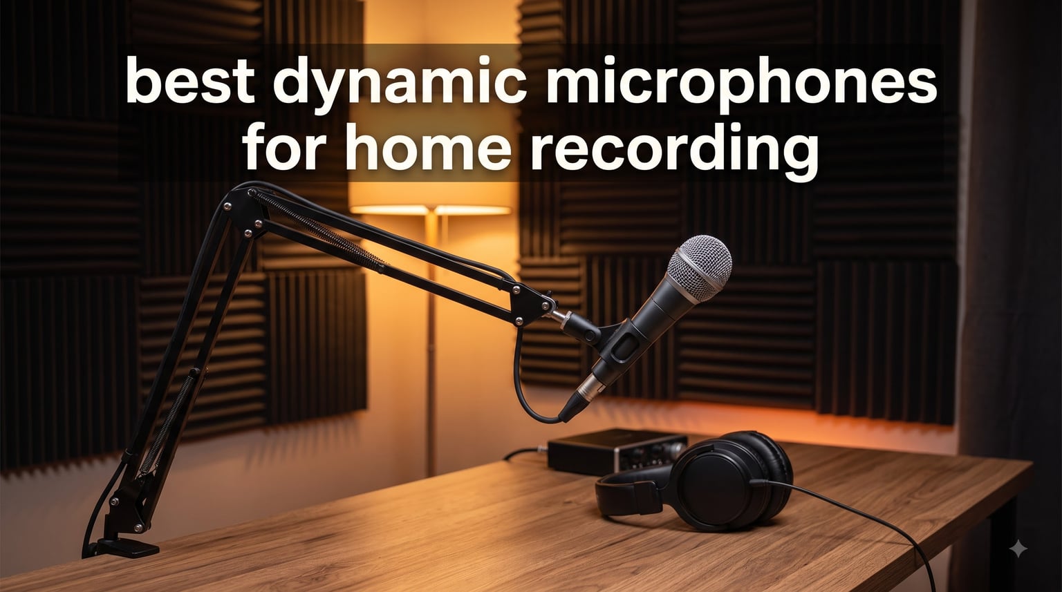 best dynamic microphones for home recording