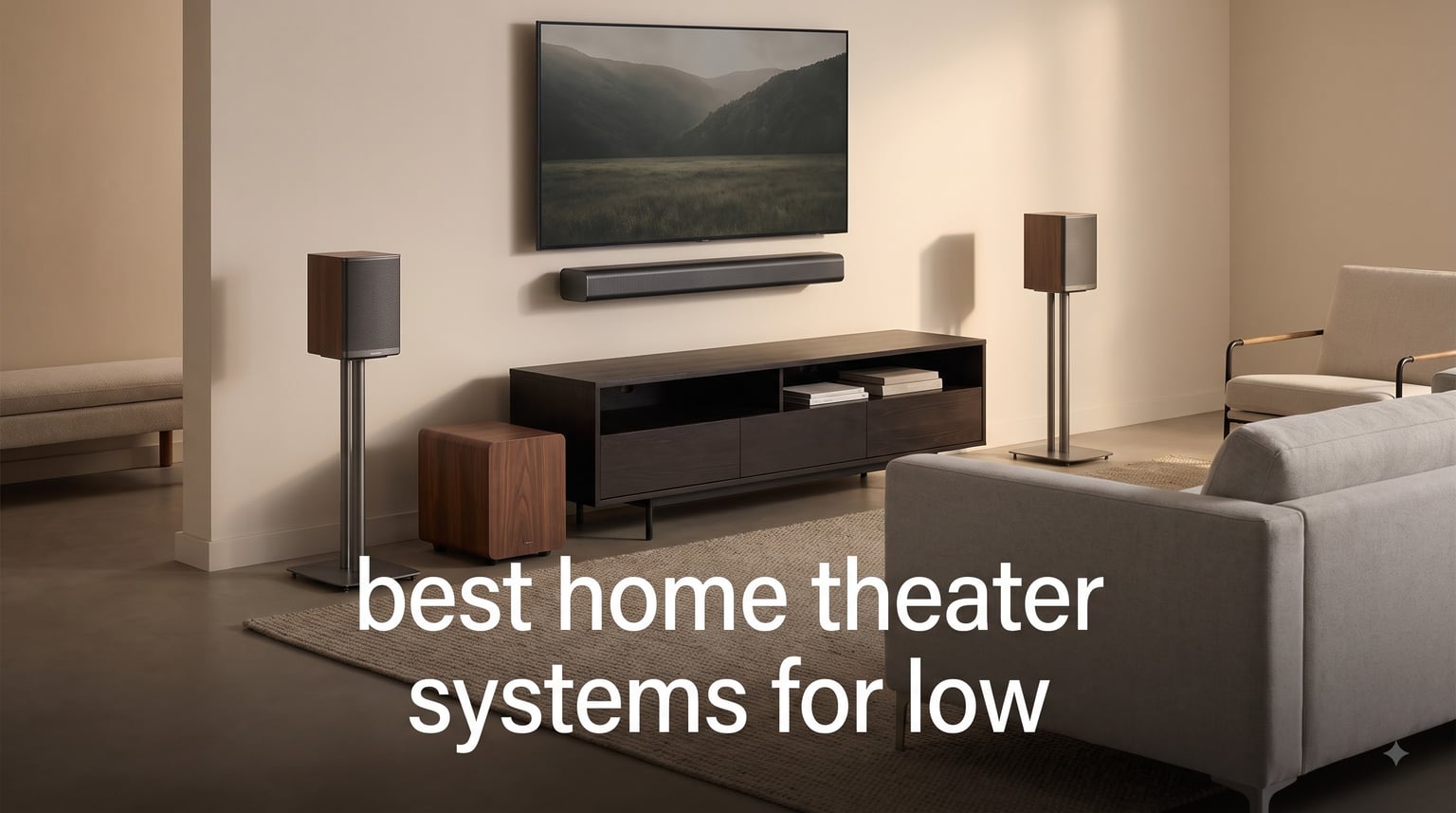 best home theater systems for low
