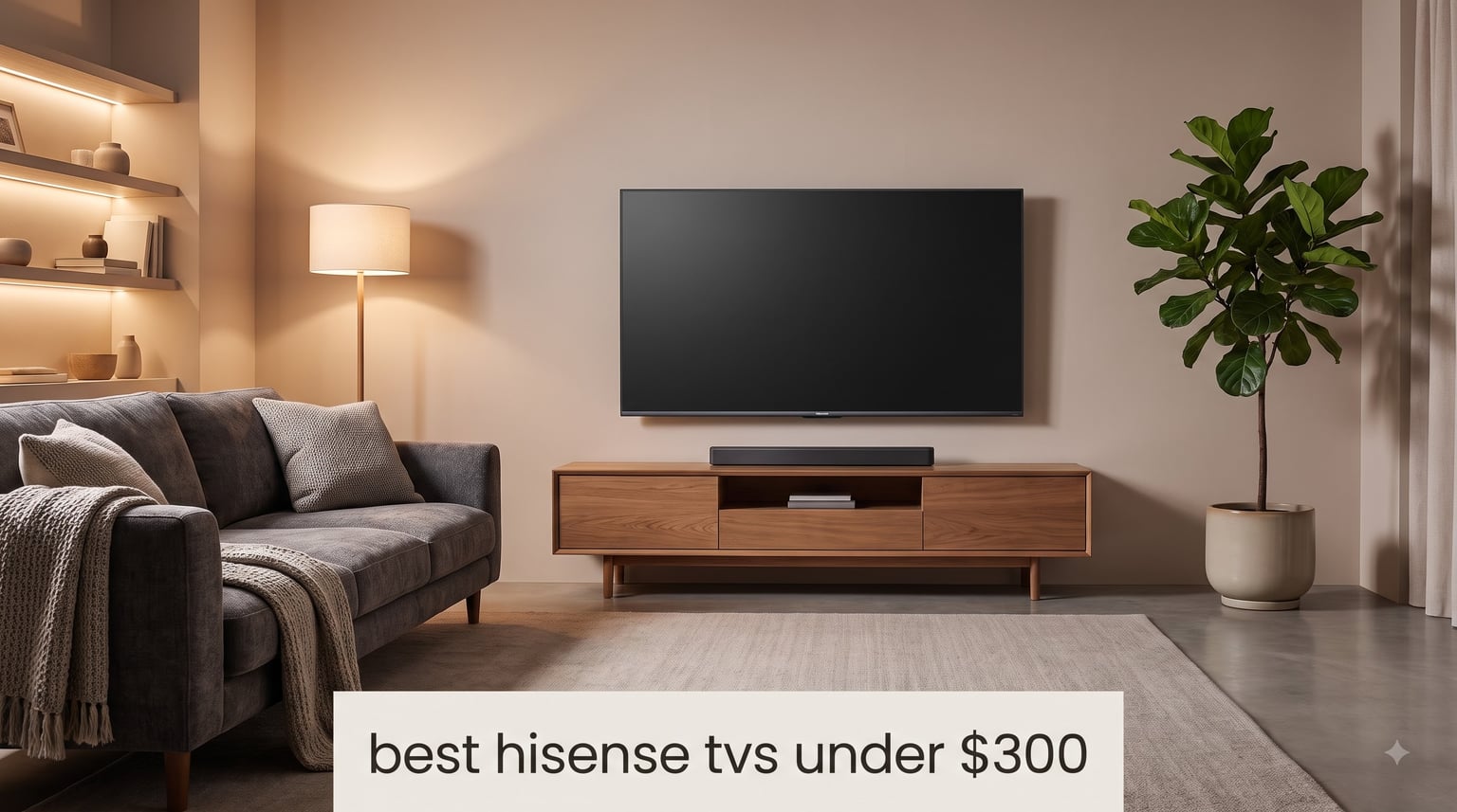 best hisense tvs under $300