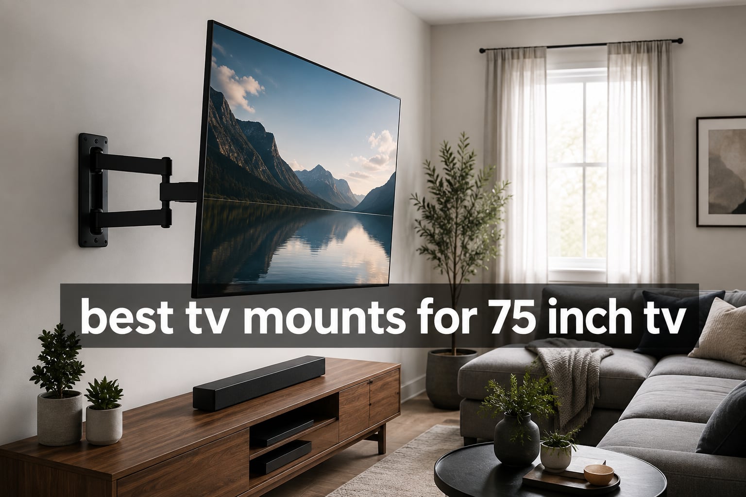 best tv mounts for 75 inch tv