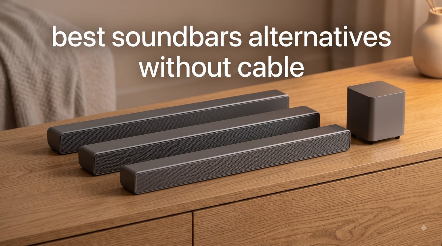 best soundbars alternatives without cable