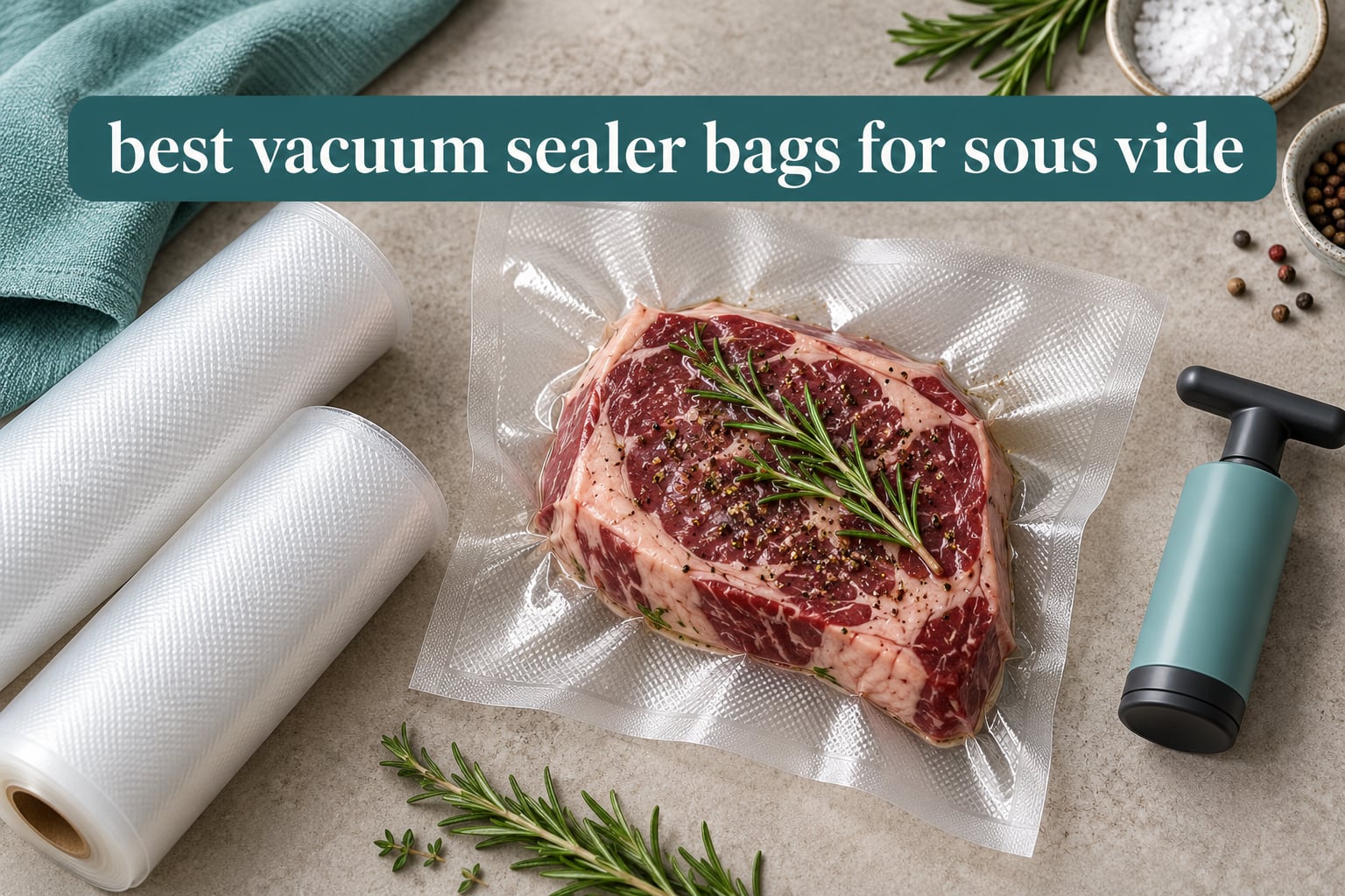 best vacuum sealer bags for sous vide
