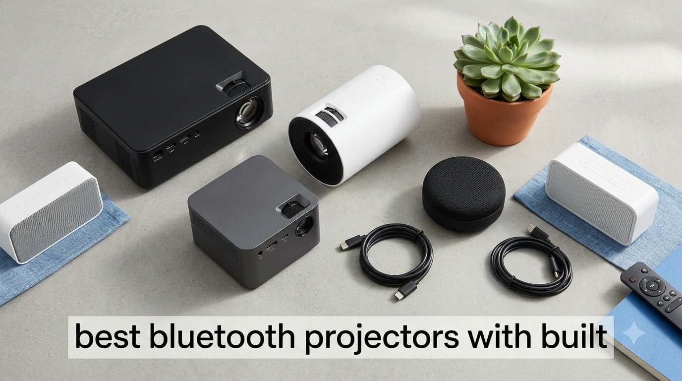 best bluetooth projectors with built