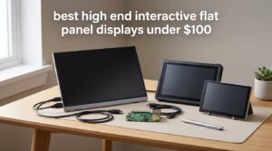best high end interactive flat panel displays under $100
