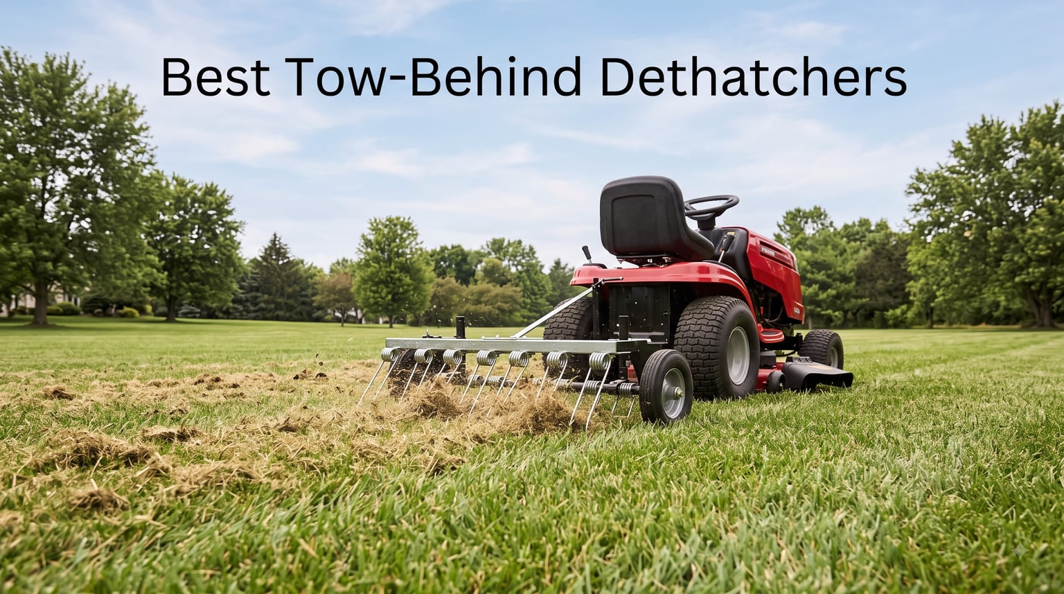 Best Tow-Behind Dethatchers