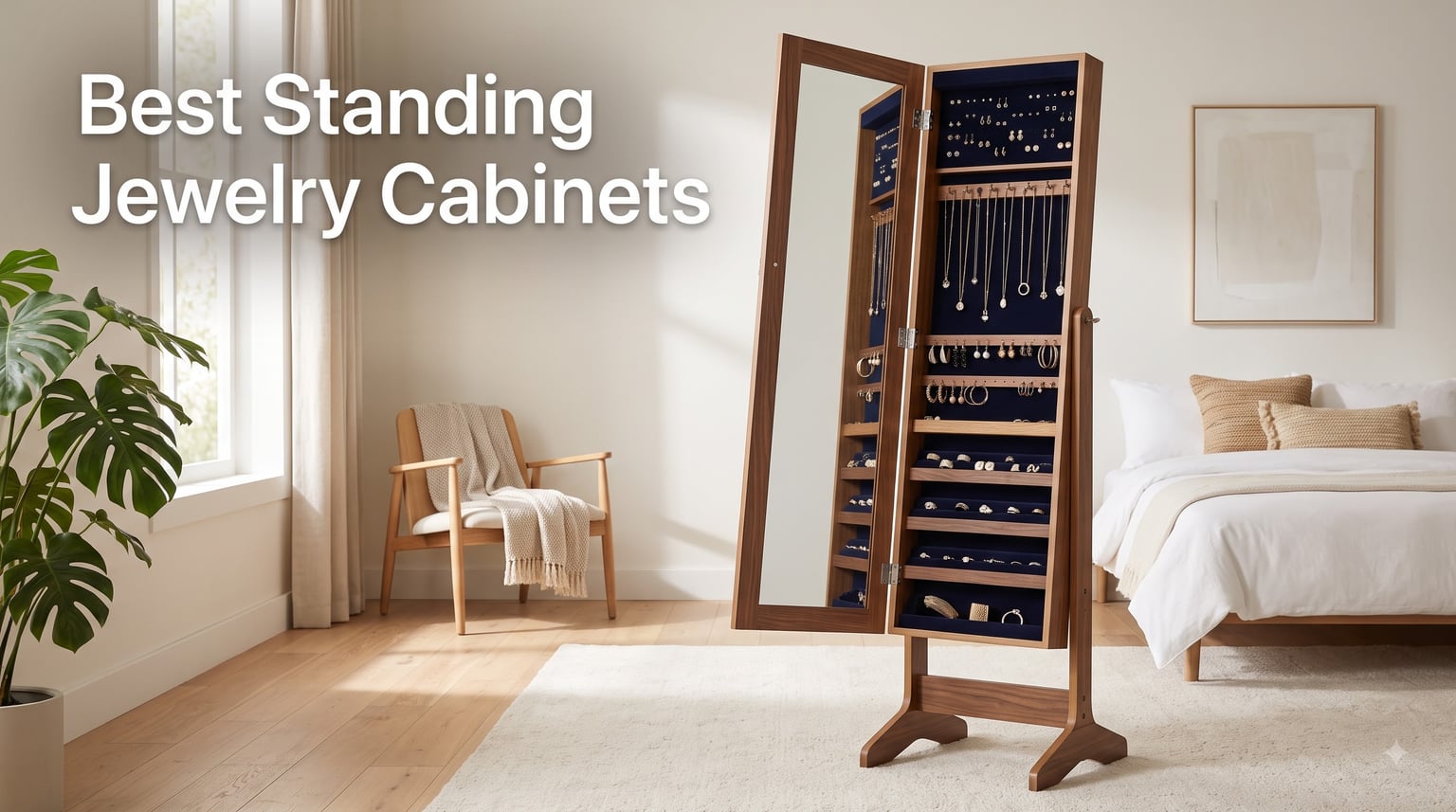 Best Standing Jewelry Cabinets