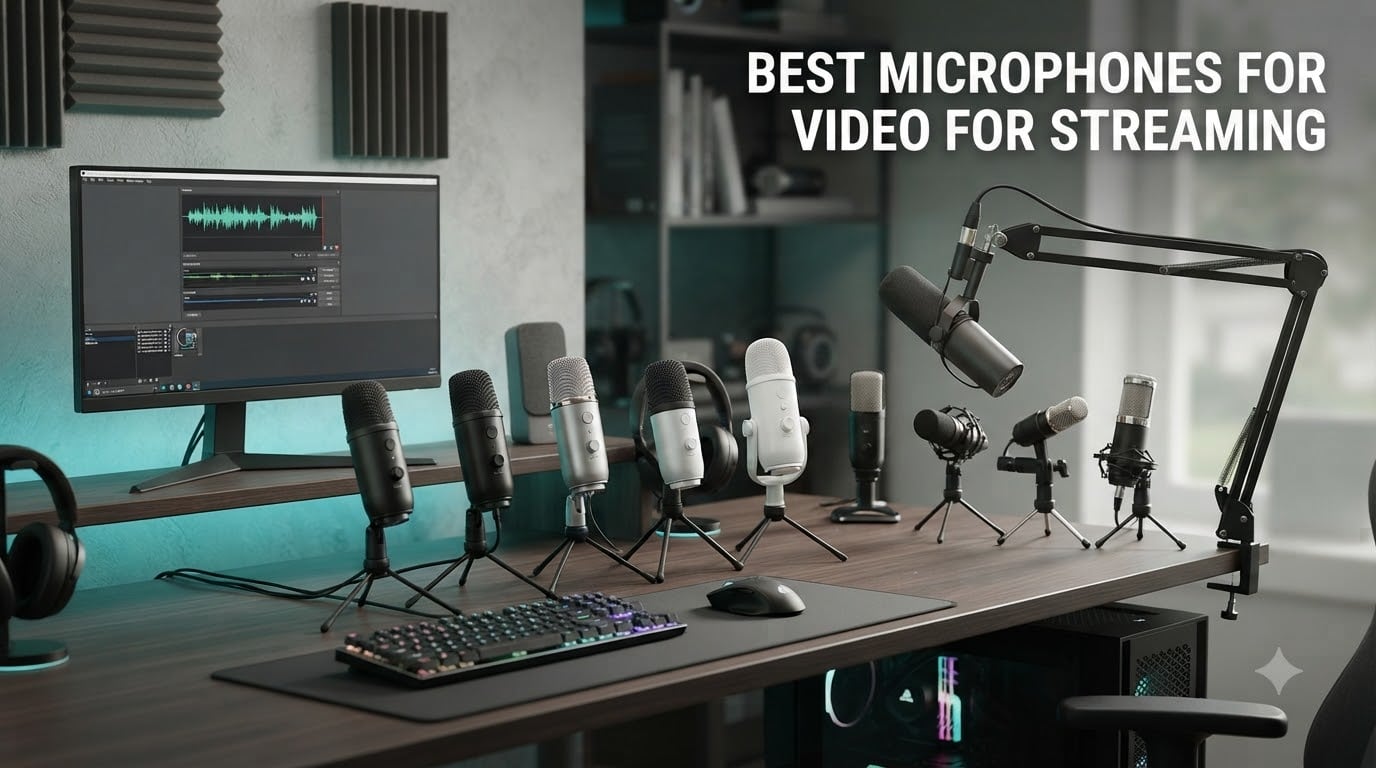 best microphones for video for streaming