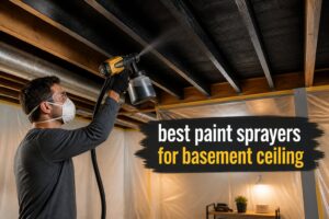 best paint sprayers for basement ceiling