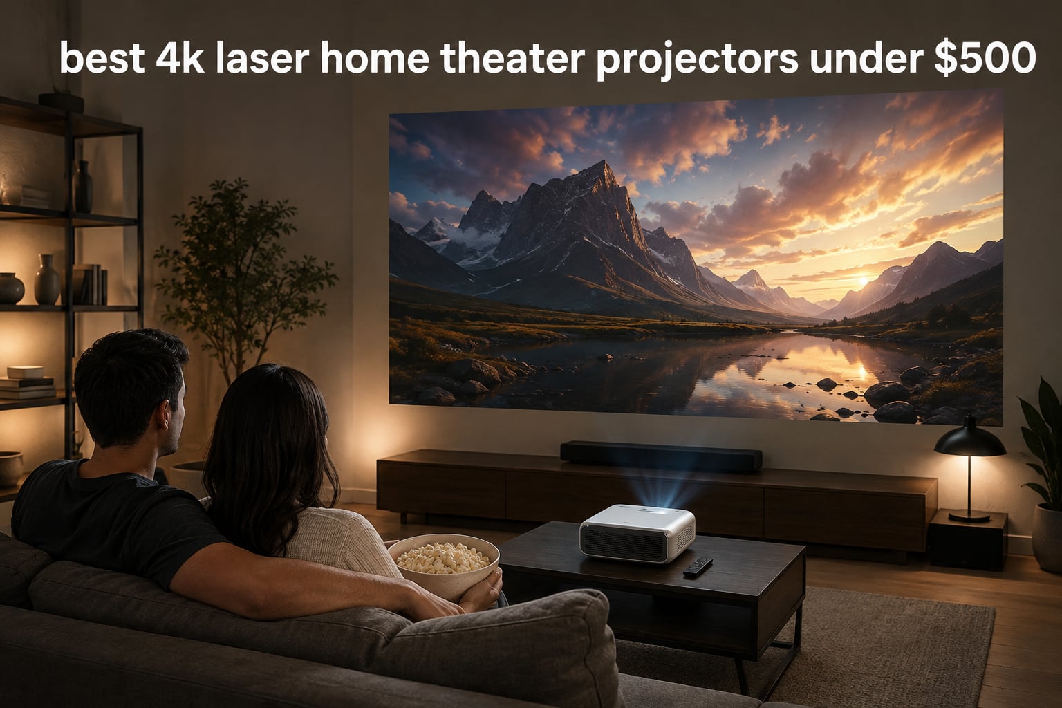best 4k laser home theater projectors under $500