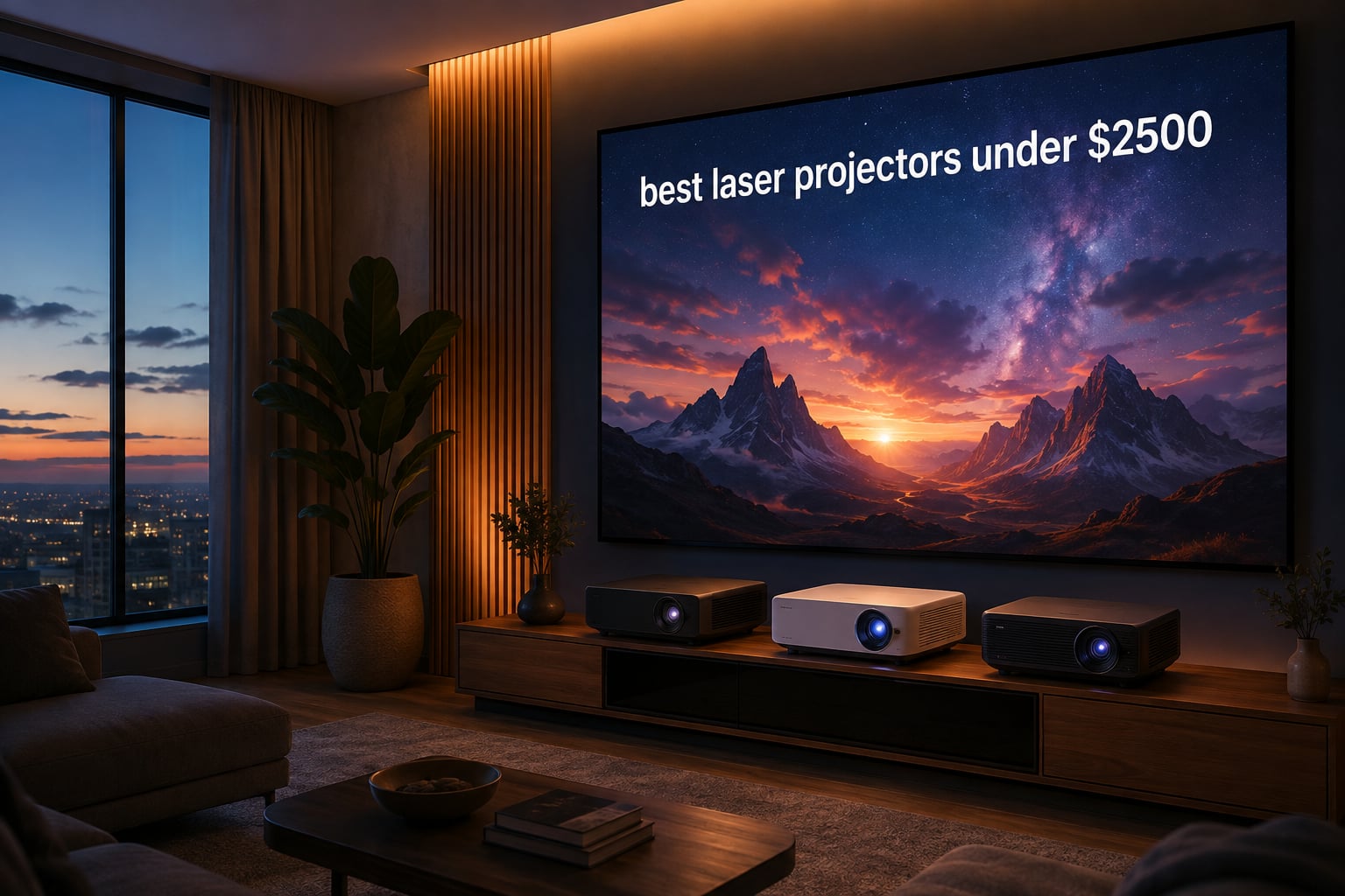 best laser projectors under $2500