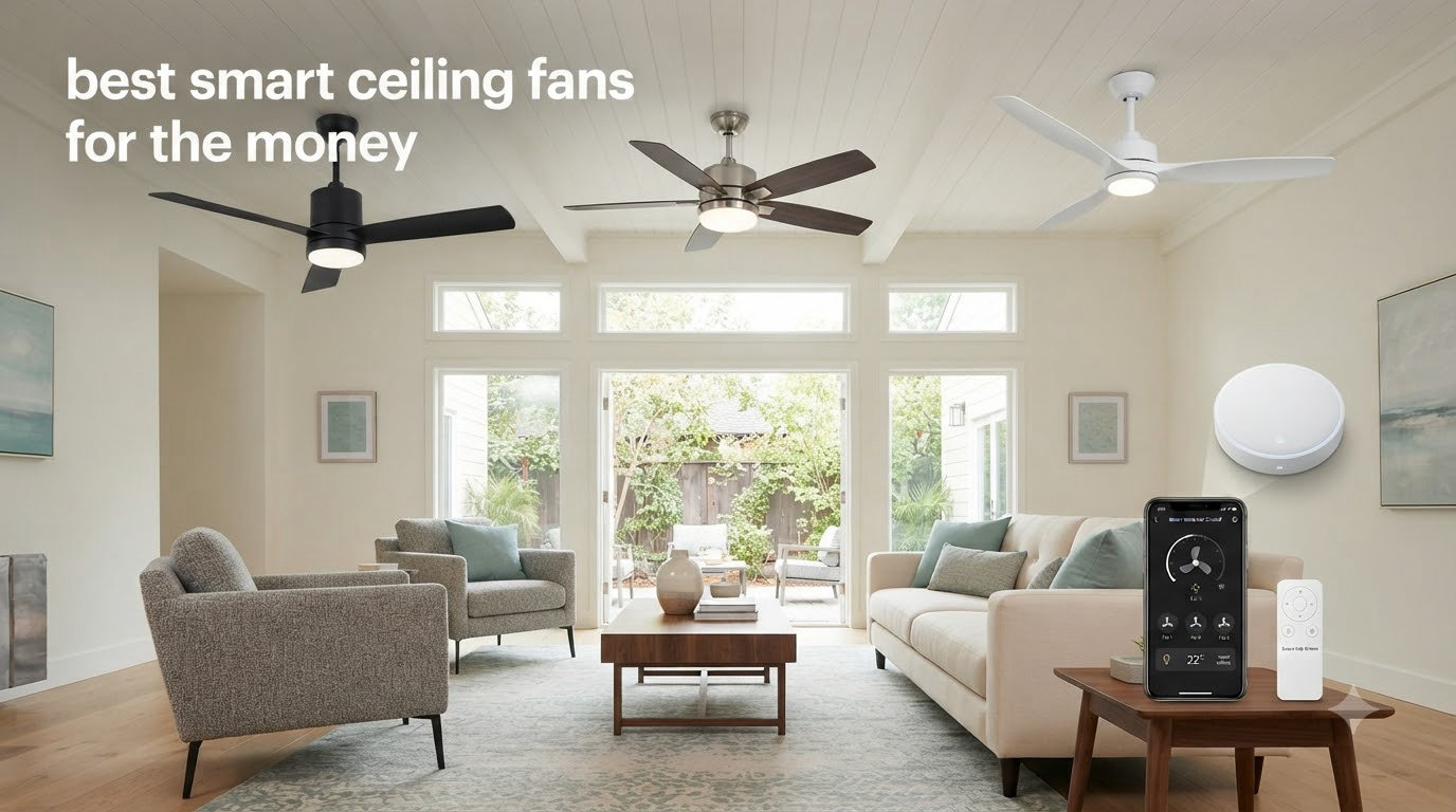best smart ceiling fans for the money