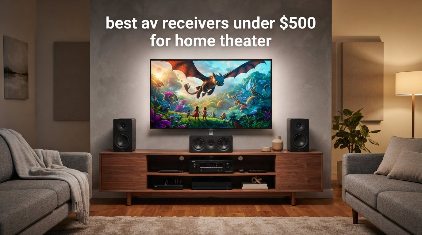 best av receivers under $500 for home theater