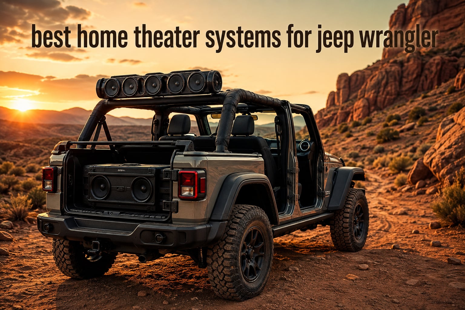 best home theater systems for jeep wrangler