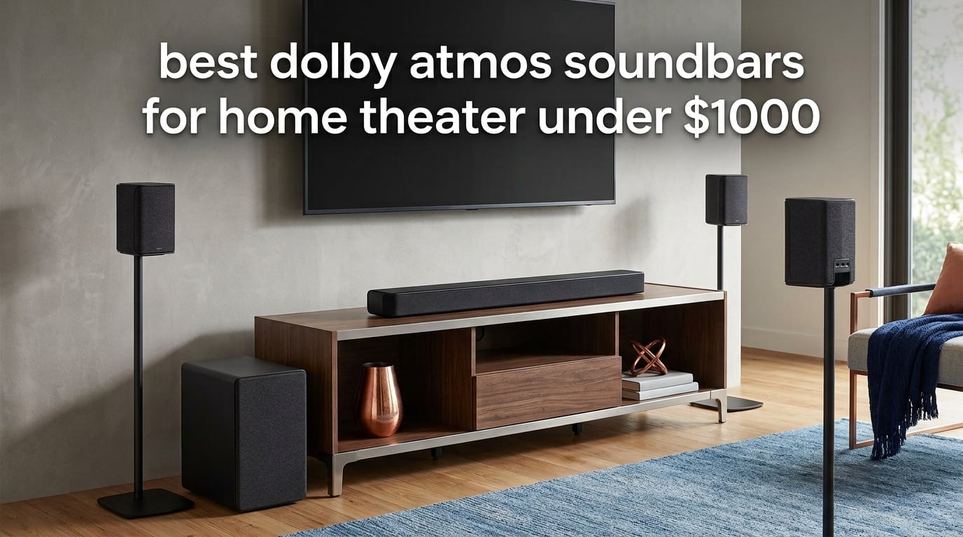 best dolby atmos soundbars for home theater under $1000
