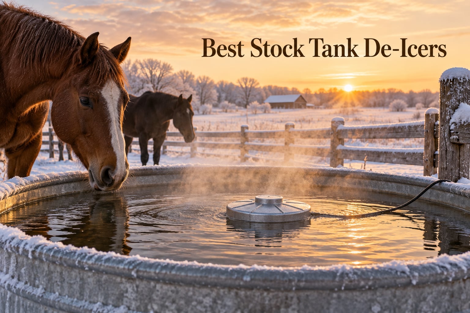 Best Stock Tank De-Icers