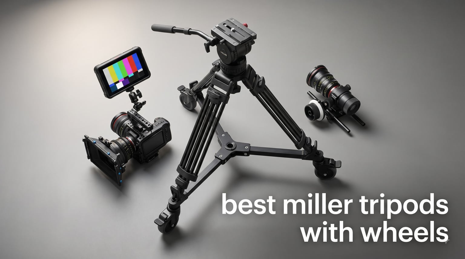 best miller tripods with wheels