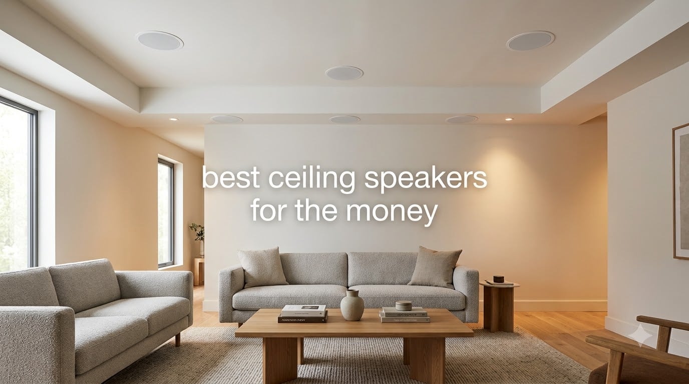 best ceiling speakers for the money