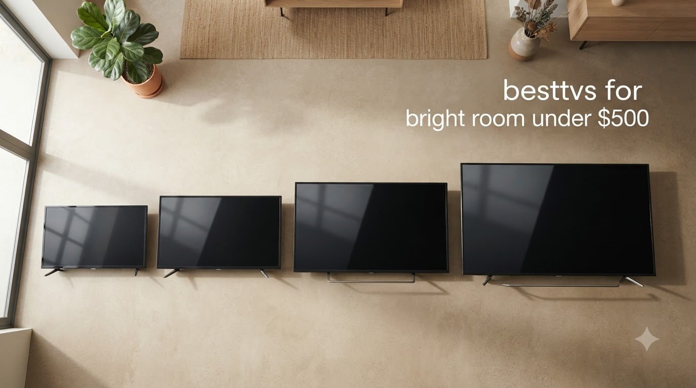 best tvs for bright room under $500