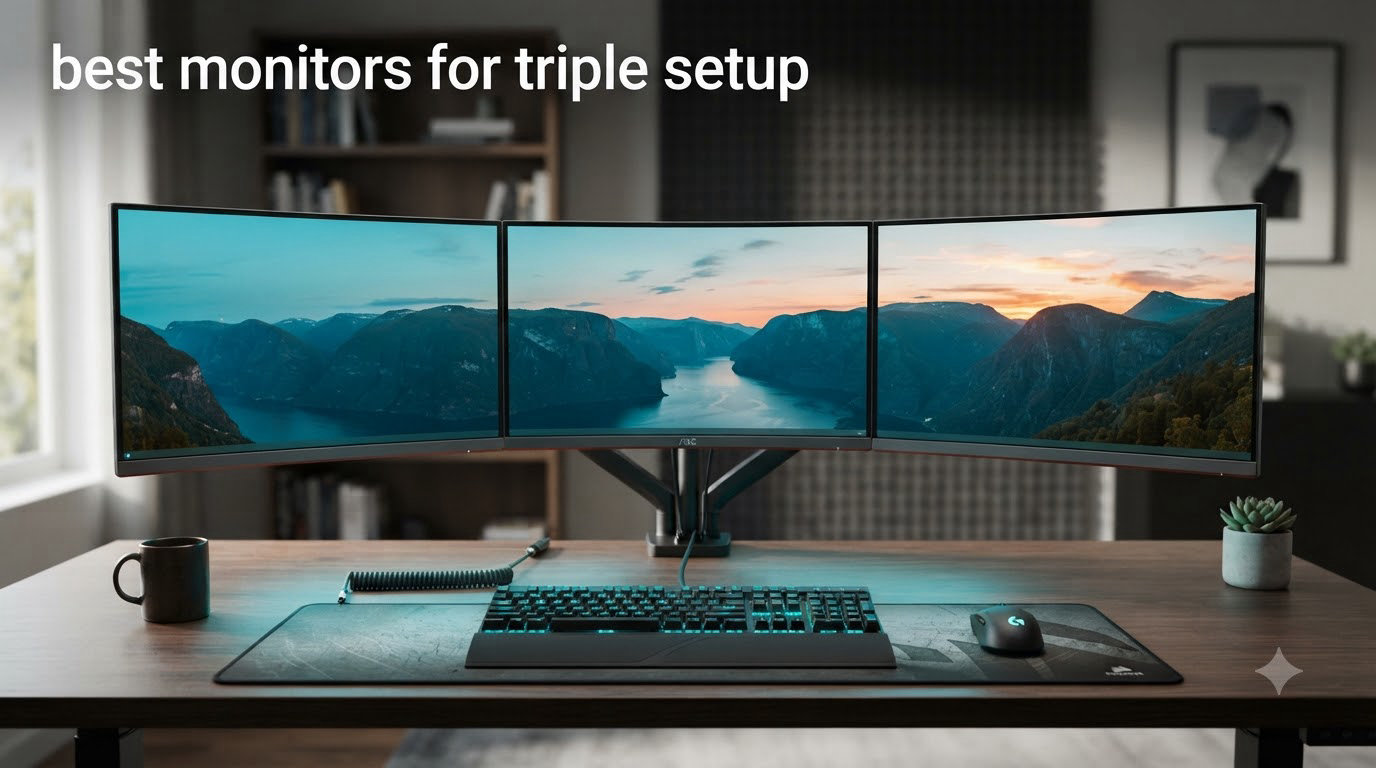 best monitors for triple setup