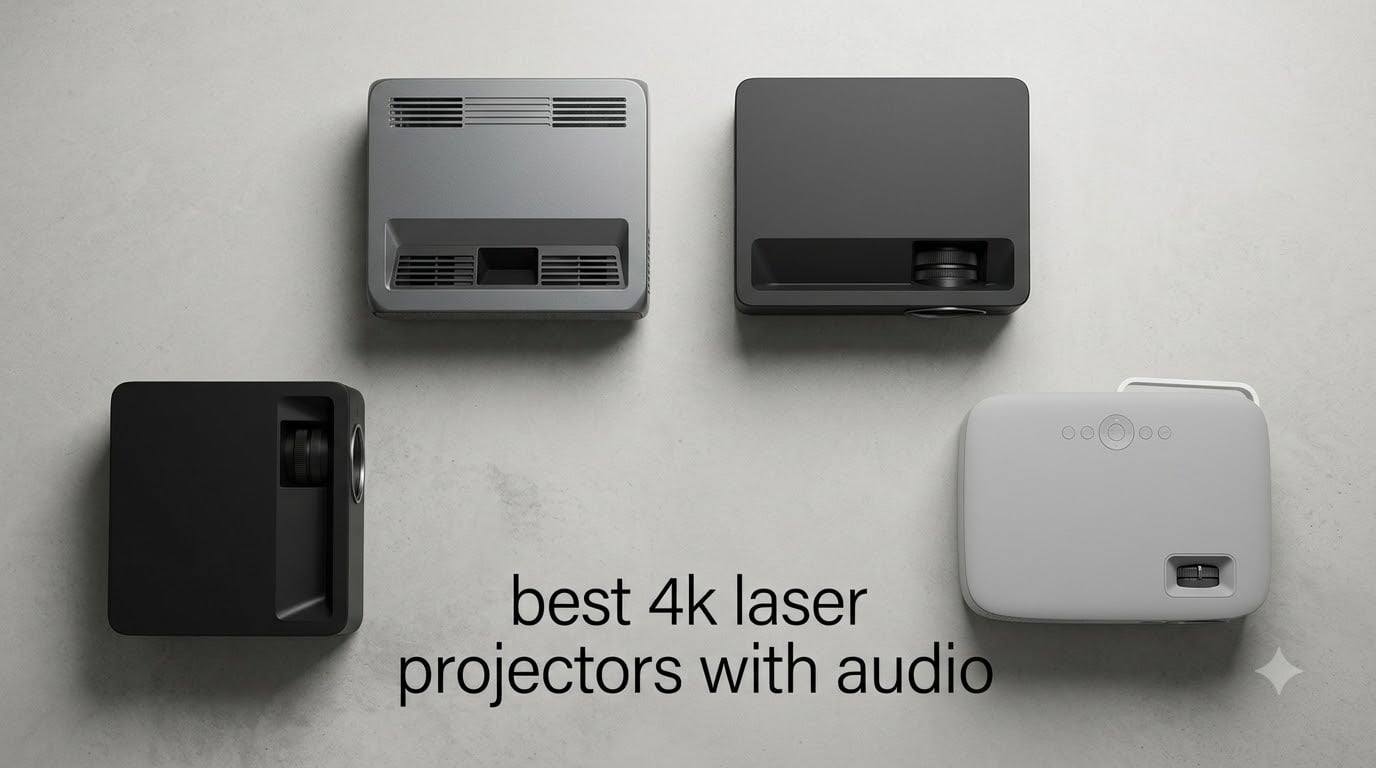 best 4k laser projectors with audio