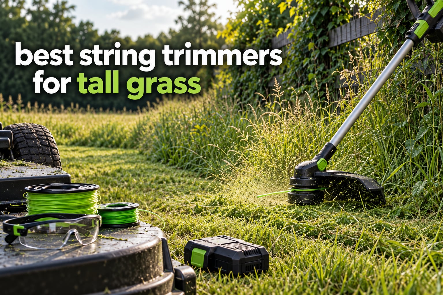 best string trimmers for tall grass