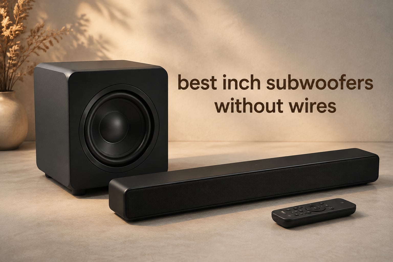 best 10 inch subwoofers without wires