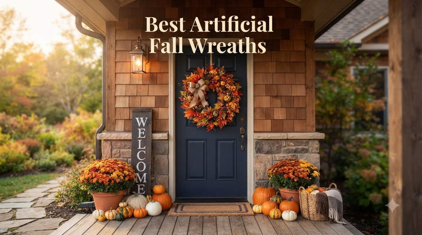 Best Artificial Fall Wreaths