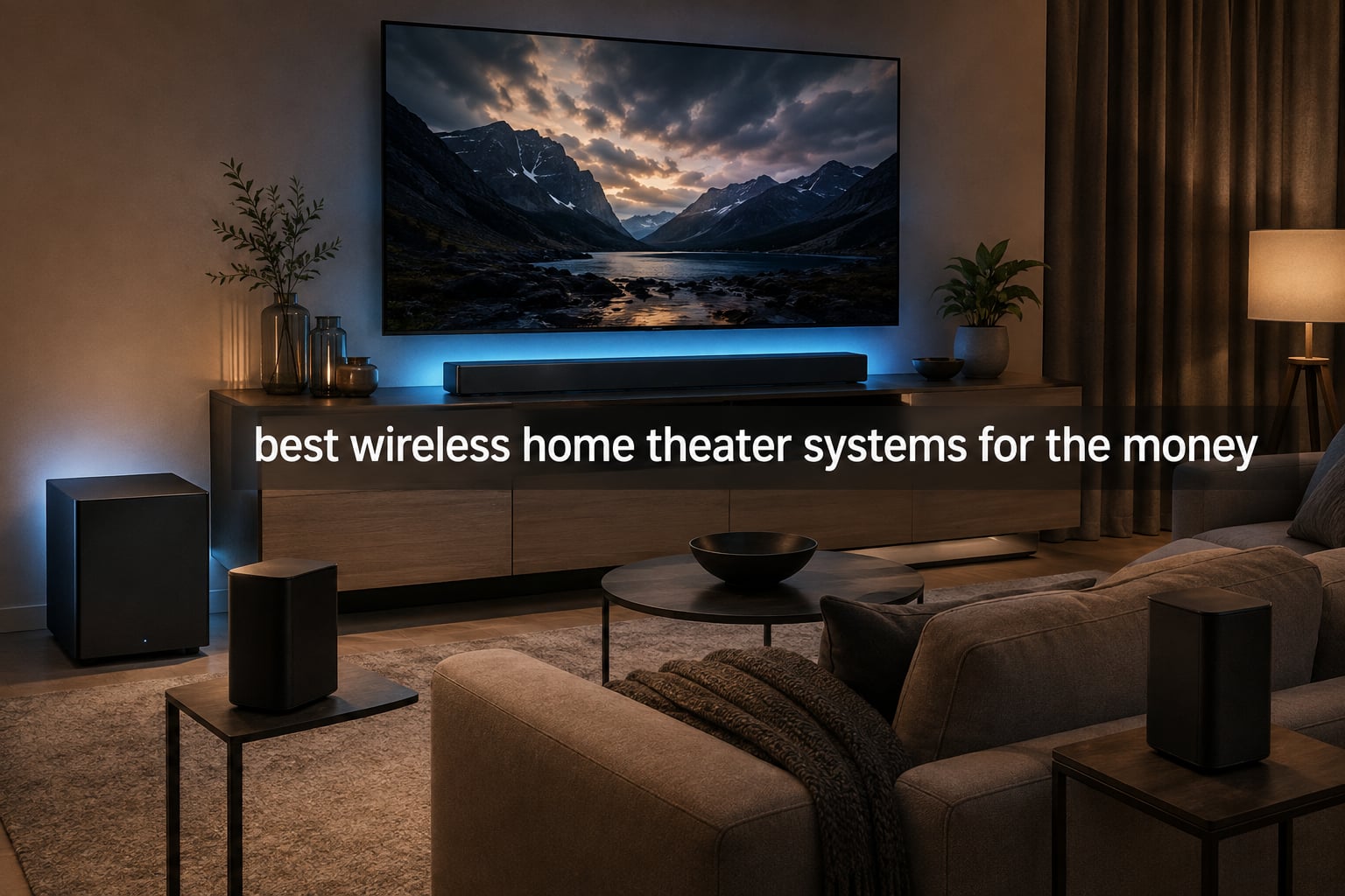 best wireless home theater systems for the money