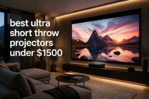 best ultra short throw projectors under $1500