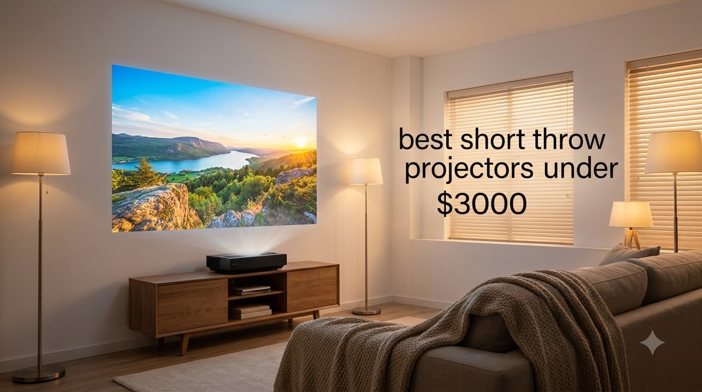 best short throw projectors under $3000