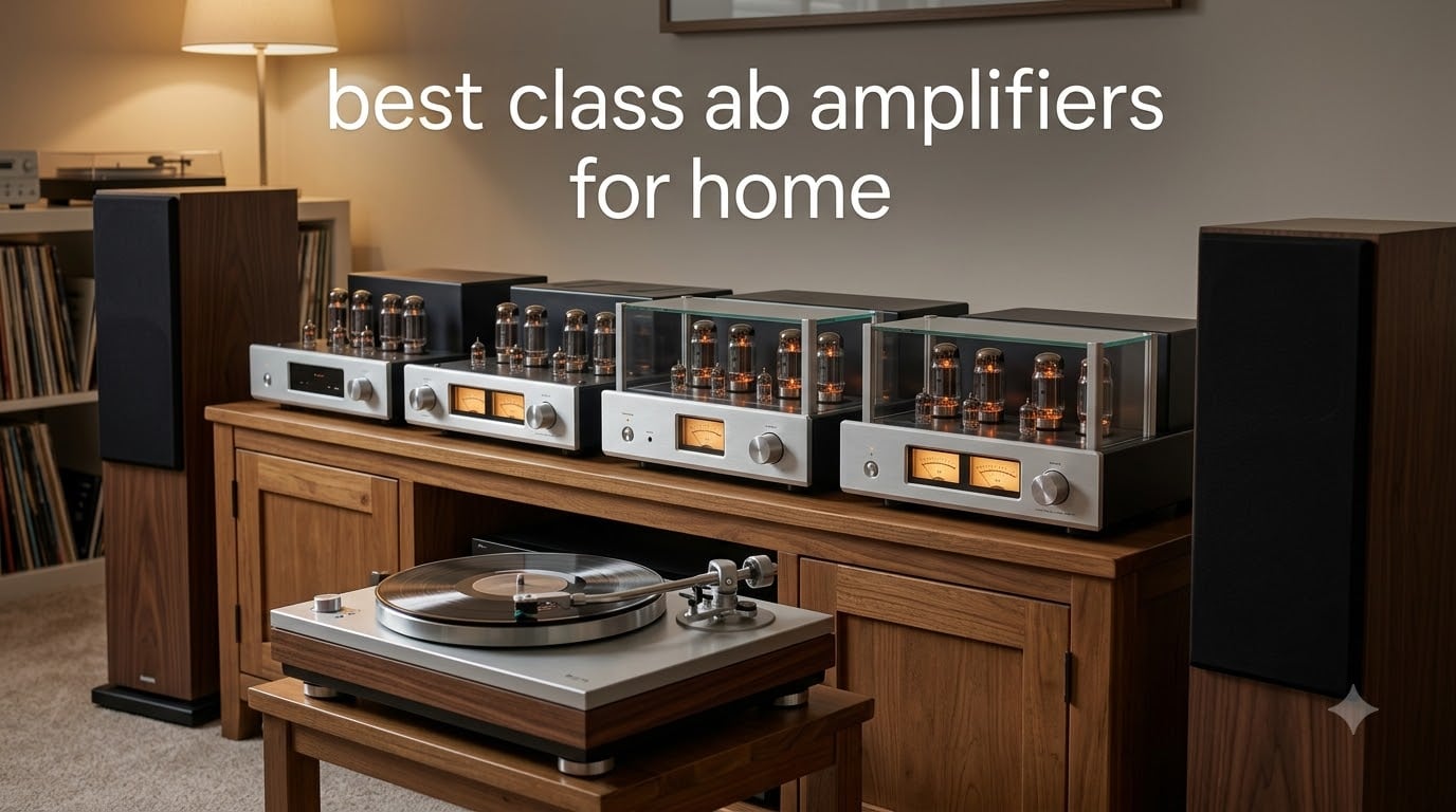 best class ab amplifiers for home