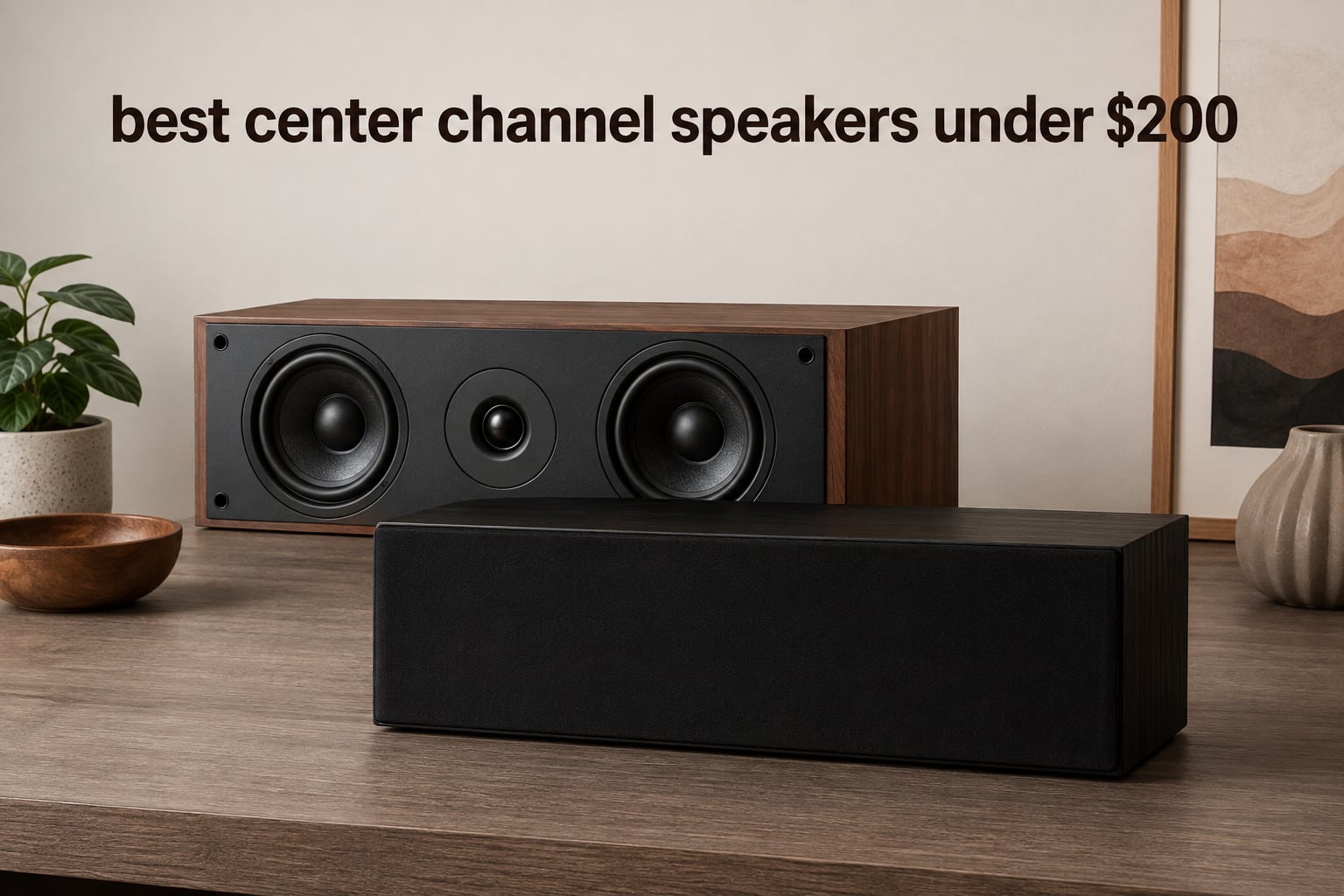 best center channel speakers under $200