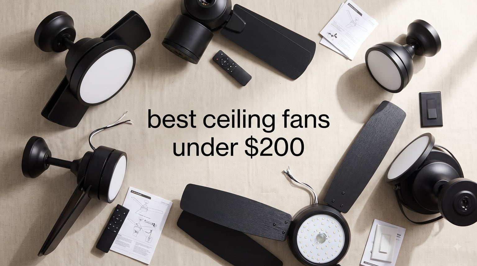 best ceiling fans under $200