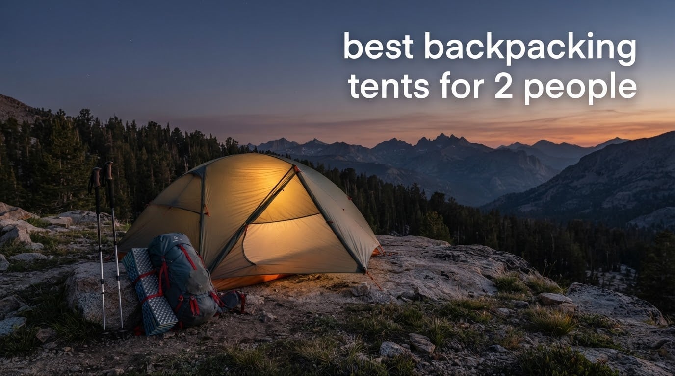 best backpacking tents for 2 people