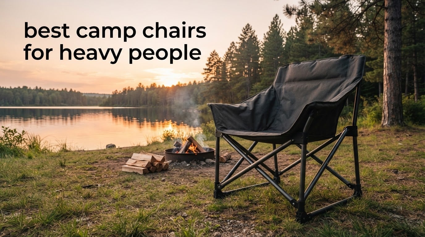 best camp chairs for heavy people