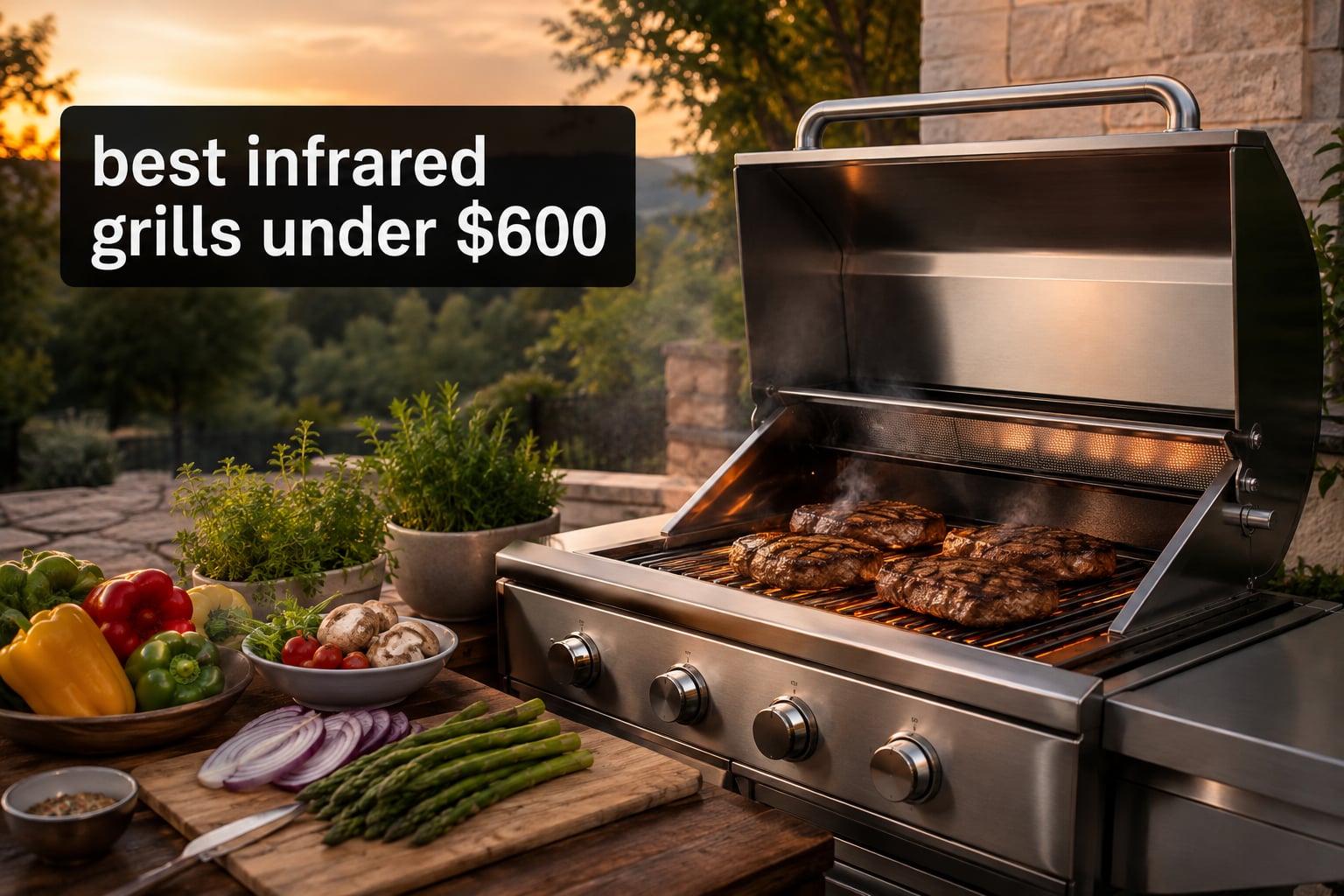 best infrared grills under $600