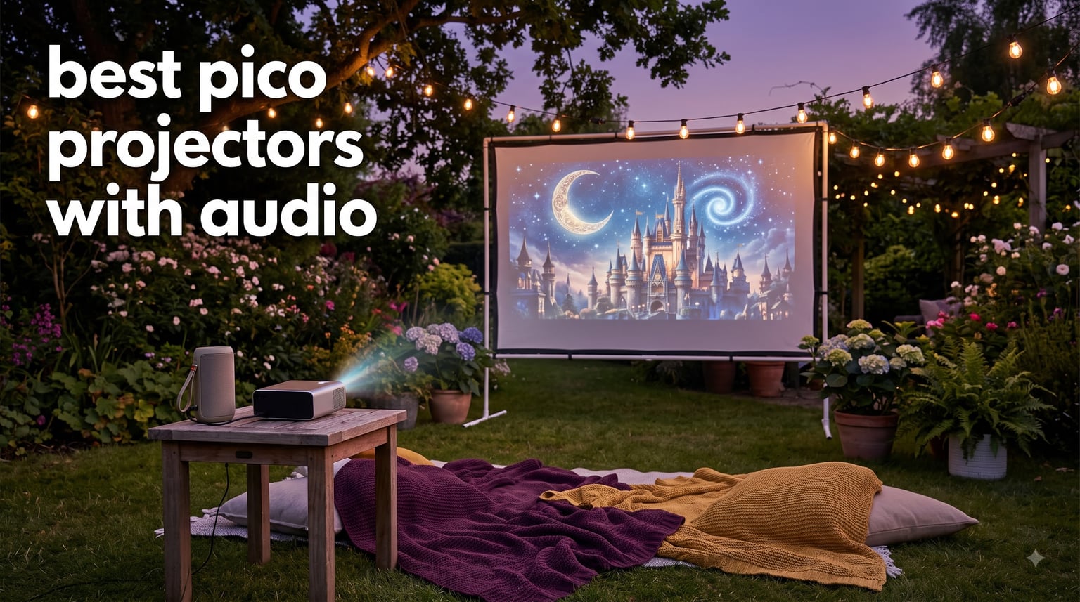 best pico projectors with audio