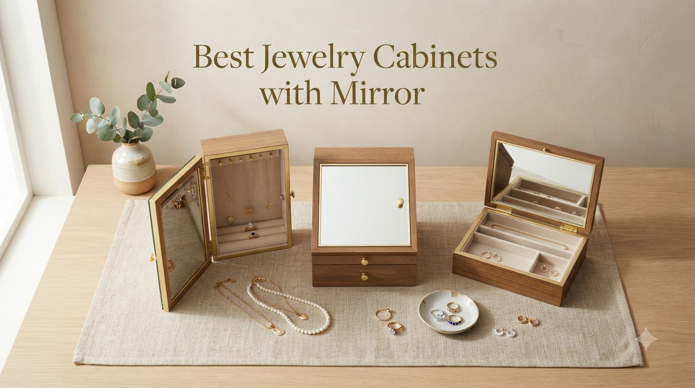 Best Jewelry Cabinets with Mirror