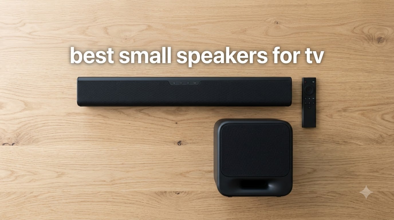 best small speakers for tv