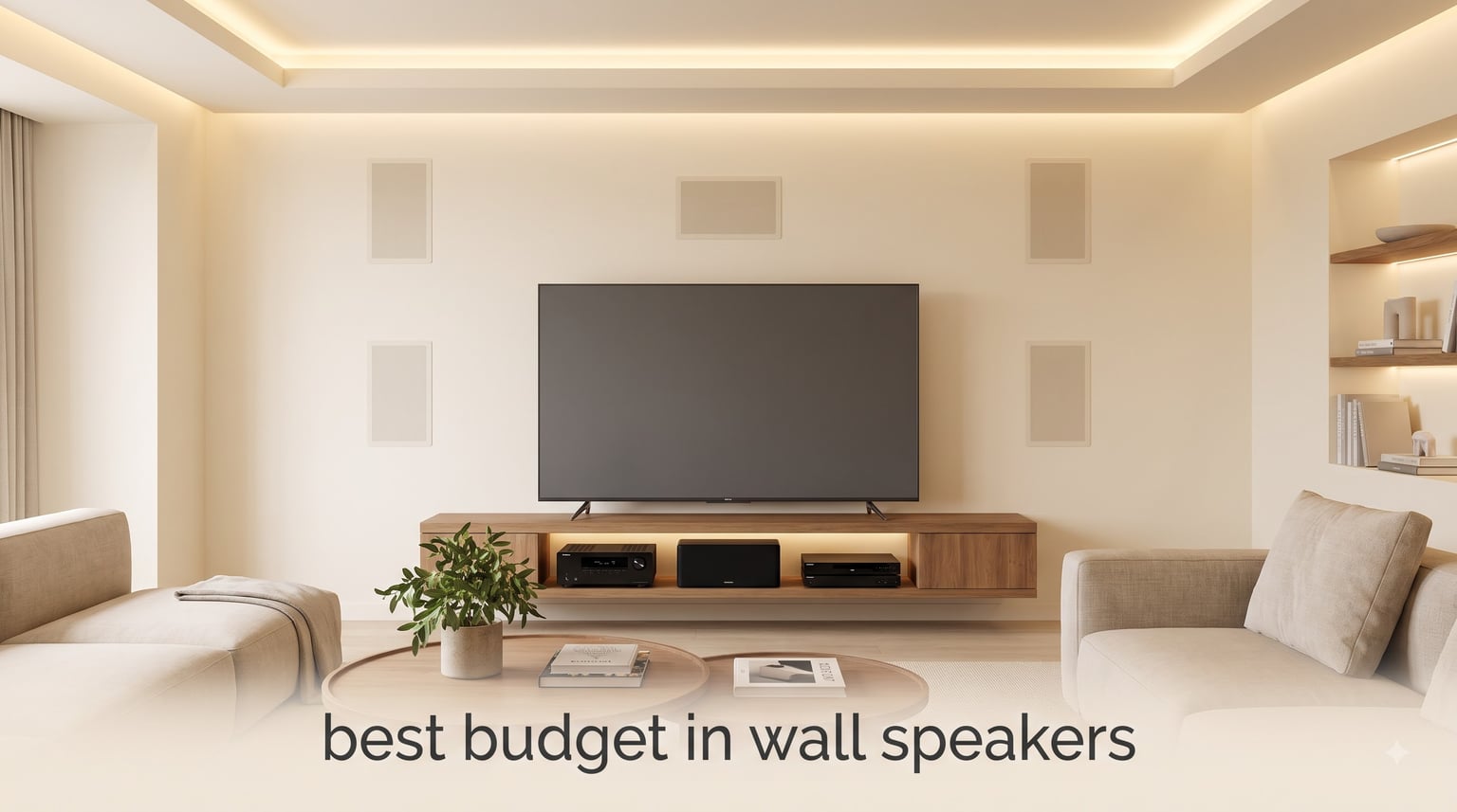 best budget in wall speakers